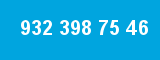 932 398 75 46 932 398 75 46